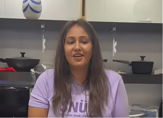 Recipe video featuring Smoky Garlic Cabbu Slaw preparation